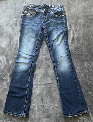 Miss Me Mid Rise Easy Boot Woman’s Bootcut Denim Jeans Size 29 • $32