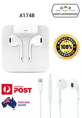 $25.50 • Buy Genuine Earphones Headphones EarPods A1748 For Apple IPhone7 8 X XS 11 12 13 Pro