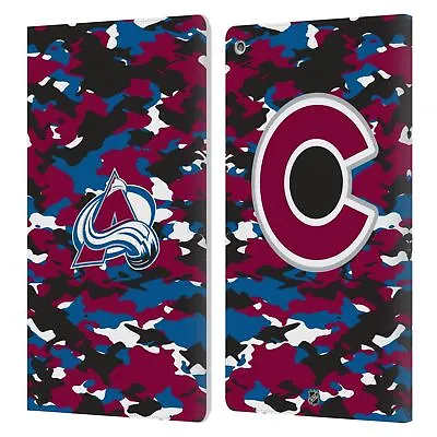 $24.95 • Buy Official Nhl Colorado Avalanche Leather Book Wallet Case For Amazon Fire