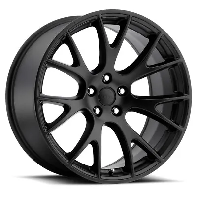 Voxx Replica Wheels Rim Hellcat 20x11 5x115 ET3 71.6CB Matte Black • $271.16