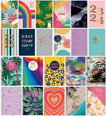 £4.49 • Buy 2023-24 SLIM A5 Week To View Academic Diary Mid-Year Student Planner Appointment