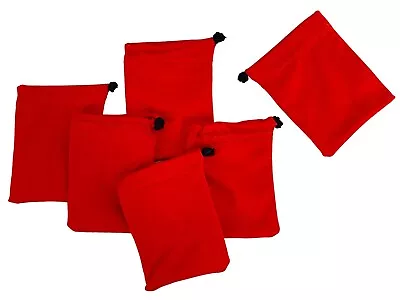 Lot Of 6 Sunglass Extra Lens Storage Bags MicroFiber Case Pouch With 2 Pockets • $12.03