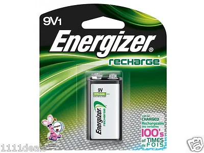 Energizer 9 Volt  9V NiMH Rechargeable Battery • $12.99