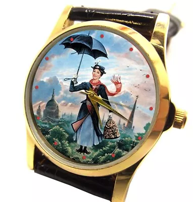 Mary Poppins Rare Hollywood Poster Art Collectible Women's / Girls' Wrist Watch • $94.15