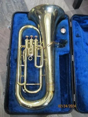 Yamaha YEP201 Large Bore Euphonium  With Case And Mouthpiece  Made In Japan • $895