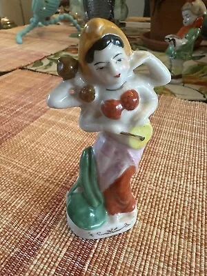 Vintage Made In Japan Dancing Figurine 4.5” • $1