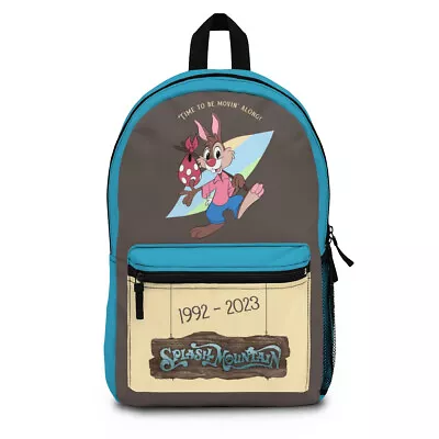 $49 • Buy Disney Splash Mountain Backpack, Disney World Backpack, Brer Rabbit, Brer Bear