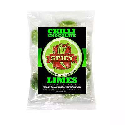 £3.25 • Buy Ghost Pepper Chilli Chocolate Limes - Chilli Lime Boiled Sweets 100g New Product