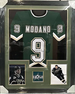 Mike Modano Autographed Signed Framed Authentic Dallas Stars Jersey JsA • $599