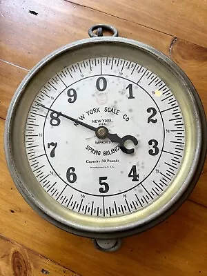 Vintage Hanging Scale - New York Scale Co.  • $85