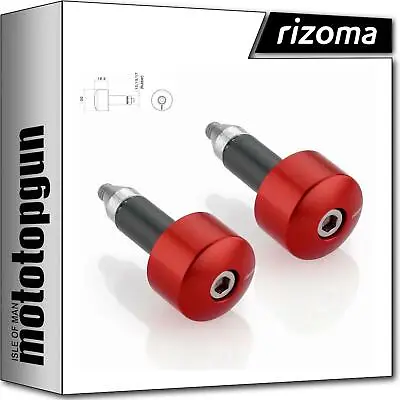 Rizoma Ma534r Couple Bar-end Plugs Ducati Multistrada 1200 S Sport 2011 11 • $62.17