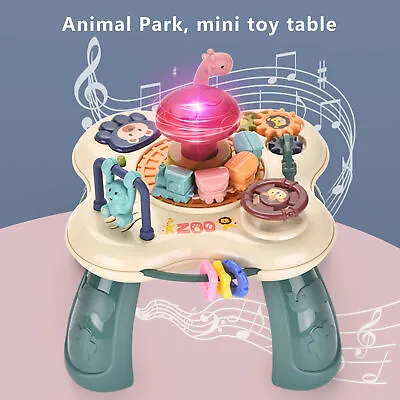 £19.37 • Buy Activity Table-Baby Center Musical Instruments Develop Hand-Eye Coordination
