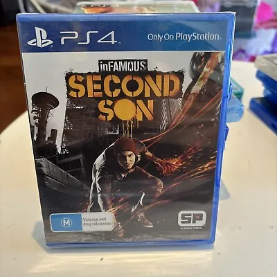 InFamous: Second Son (Sony PlayStation 4 2014) PS4 Brand New & Sealed • $29.99
