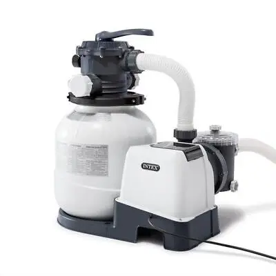 Intex 2100 GPH Sand Filter Pump For Above Ground Pools 220-240 Volt (For-Parts) • £84