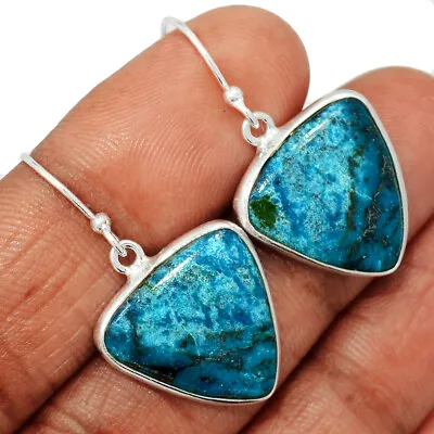 Natural Quantum Quattro 925 Sterling Silver Earrings Jewelry CE25933 • $11.99