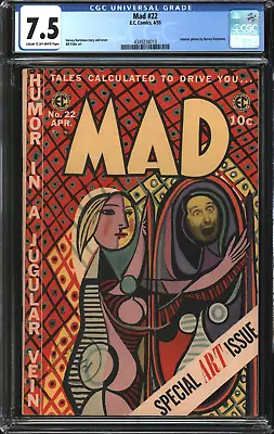 Mad (1952) #22 CGC 7.5 VF- • $275