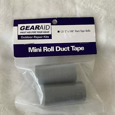 Mini Duct Tape Rolls - Camping Travel Medical Cycling Vehicle 2 Pack Gearaid • $13.90