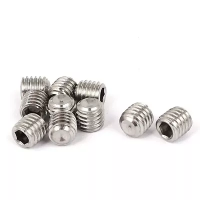 10 Pcs M3 X 3mm Set Screw Grub Screw Hex Socket - 3mm X 3mm X 0.5mm Pitch - SS • $6.18