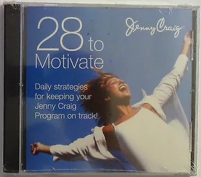 Jenny Craig's 28 Motivational Moments CD 2002 NEW / Sealed • $8.95