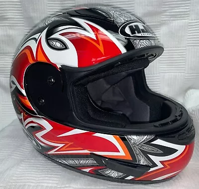 HJC CL-15 Helmet Motorcycle Red/White/Black Multicolor XSmall XS *NO SHIELD* NEW • $34.95