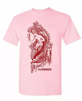 Mermaid - Sexy Beautiful Art Hipster - Unisex Cotton T-Shirt Tee Shirt • $12.95