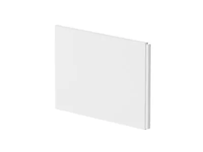 Curved Shower Bath Acrylic End Panel - 700mm - White • £50