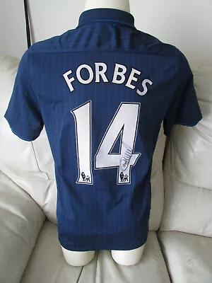  ARSENAL SIGNED Blue Away Shirt 2009/10 - THIERRY HENRY - Large  • £99.99