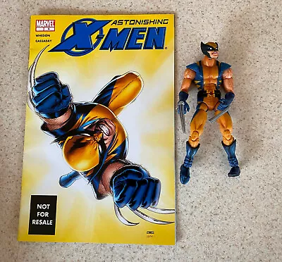 MARVEL LEGENDS (2005 Apocalypse BAF Series) -- WOLVERINE AF-- Loose (with Comic) • $26.99