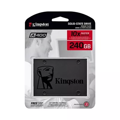 SSD Internal 240gb 25   Sata3 Laptop Desktop Kingston A400 Sa400s37/ 240g_ • $189.23