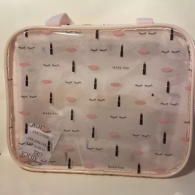  New Special Edition Mary Kay Cosmetic Makeup Travel Bag Zipper Pouch • $16