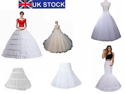 Wedding Petticoat/Bridal Hoop Hoopless Crinoline/Prom Underskirt/Fancy Skirt YN • £12.55