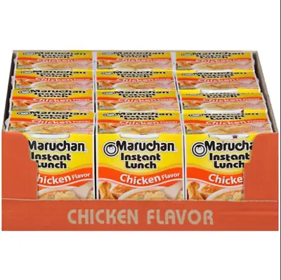 (12 Packs) Maruchan Chicken Instant Lunch Ramen Noodles Food - 2.25 Oz Cup • $9.49