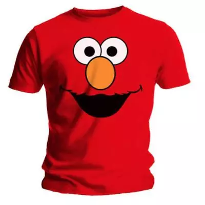£31.96 • Buy Sesame Street Elmo Face Red Mens T Shirt  Large Size Official Merchandise