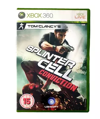 Tom Clancy's Splinter Cell Conviction Xbox 360 Game + Manual • $21.95