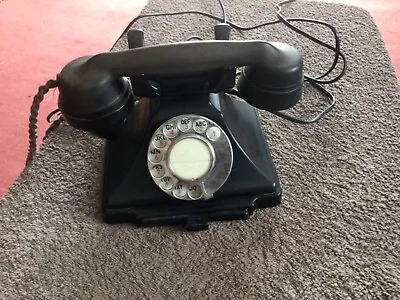 £45 • Buy Vintage Bakelite Phone  with Drawer At Front 1/232f  fwr 55/2 Converted-untested