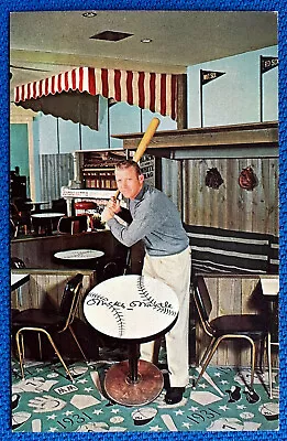 Mickey Mantle 1962 Holiday Inn Post Card • $99.99