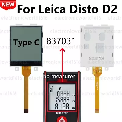 Display For Leica DISTO D2 330ft Laser Distance 837031 Measurers Screen Replace • £45.35