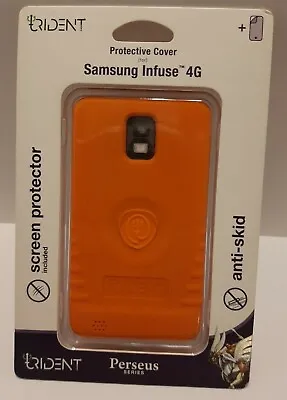$2.88 • Buy 1 Trident Perseus Series Protective Cases For Samsung Infuse 4G In Orange New 