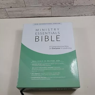 Ministry Essentials Bible-NIV: A Comprehensive Bible For Everyone In Leadership  • $18.95