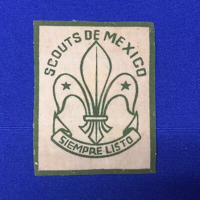 Boy Scouts De Mexico International Patch Traded NordJamb75 244B1 • $9.99
