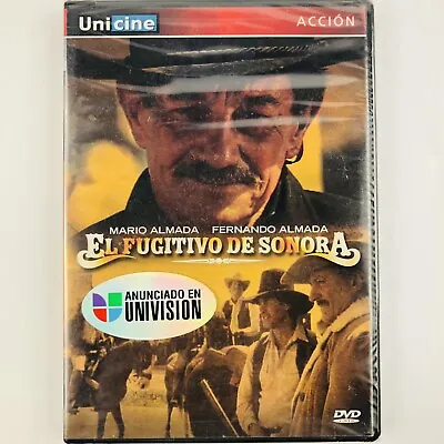 Dvd El Fugitivo De Sonora Mario Y Fernando Almada Gregorio Casals Unicine Accion • $11.99