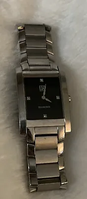 Swiss Watch ESQ E5079 Diamond Steel Water Resistance • $101