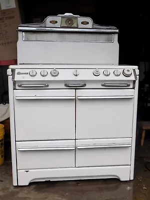 Vintage O'Keefe & Merritt Stove 39 Inch Stove Complete GRILLOVATOR Assembly • $399