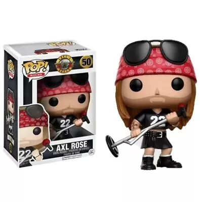 Funko Pop Heavy Metal AXL Rose  Music Vinyl Figure Limited Edition Toy New • £12.99