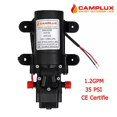 Camplux Propane Gas Hot Water Heater 1.32GPM On Demand W/Pump 2x Extension Hose • $49.99