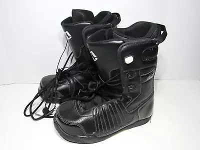 Morrow Rail All-Mountain Snowboard Boots Black US Men's 10 EU 43.5 EXCELLENT • $46.95