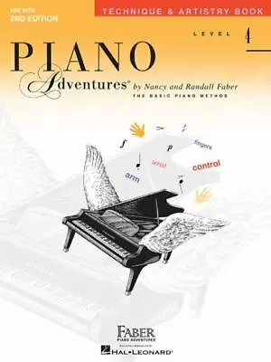 Piano Adventures - Technique & Artistry Book - Level 4 By   Paperback • $4.47