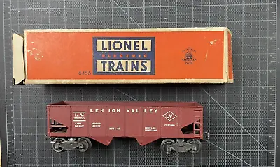 $13.95 • Buy Lionel #6456 Lehigh Valley Hopper Car With Original Box