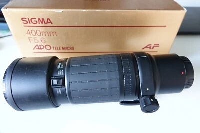 $375 • Buy Sigma 400mm F5.6 APO Tele Macro For Minolta/Sony A-mount Bodies