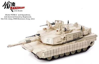 Panzerkampf 1:72 US M1A2 Abrams Main Battle Tank With TUSK I PZK12209PC • $59.99